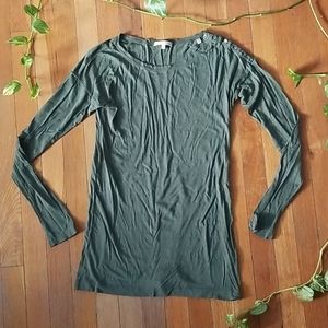 Olive Green Long Sleeve Shirt